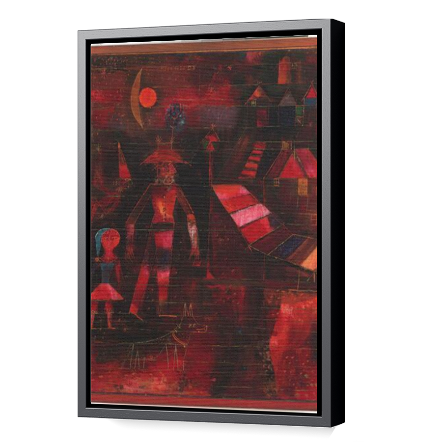 Thumbnail for Canvas - Black Floating Frame