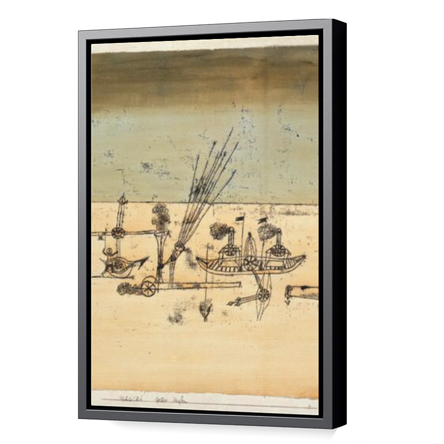 Thumbnail for Canvas - Black Floating Frame