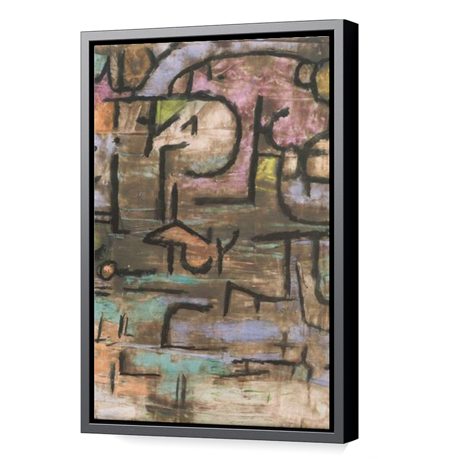 Thumbnail for Canvas - Black Floating Frame