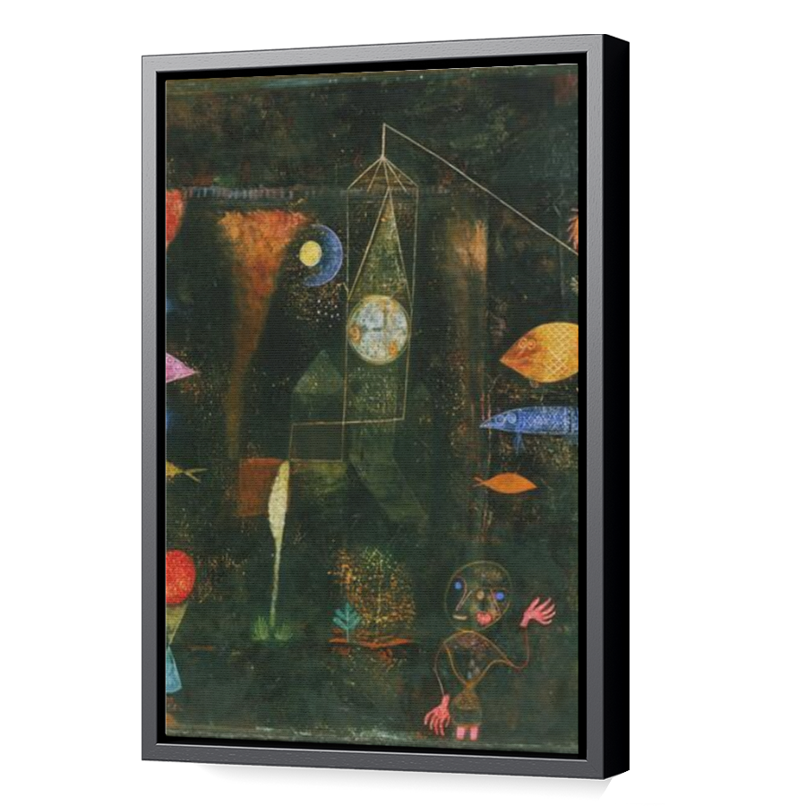 Thumbnail for Canvas - Black Floating Frame