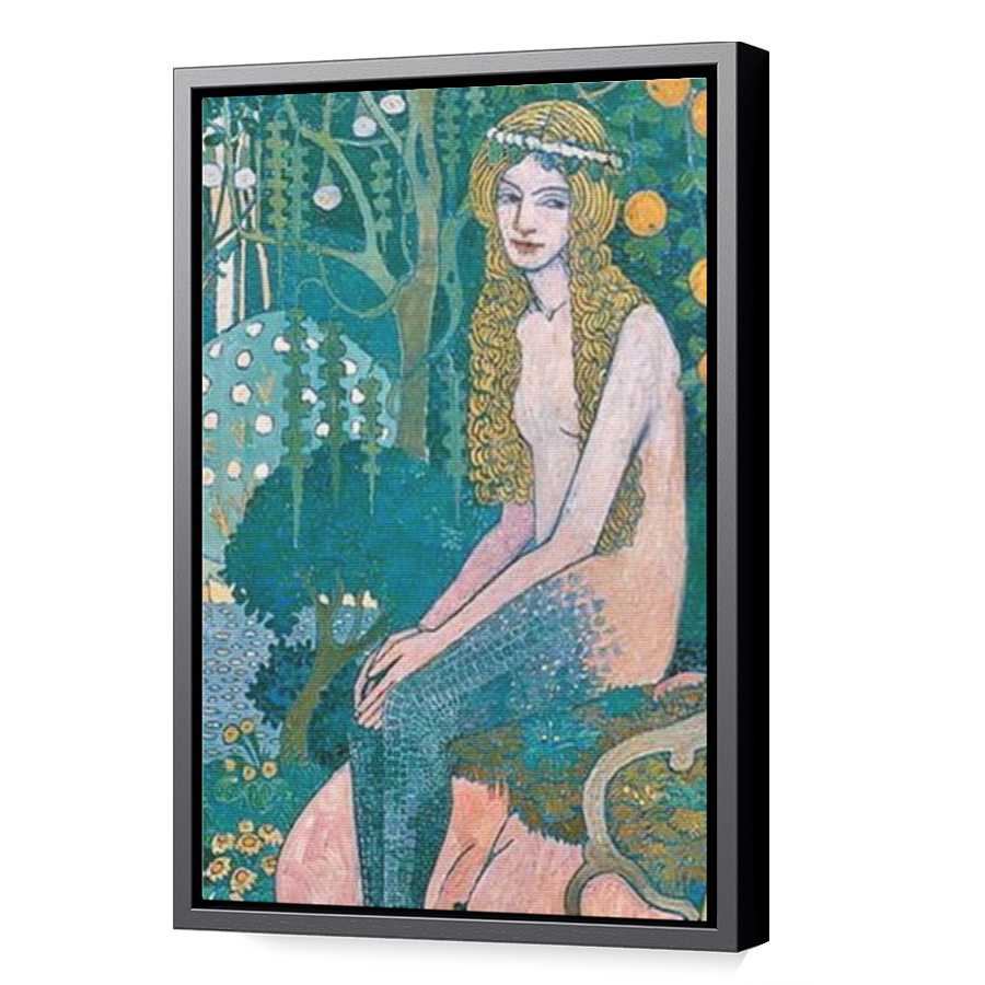 Thumbnail for Canvas - Black Floating Frame