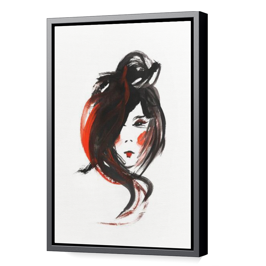 Thumbnail for Canvas - Black Floating Frame