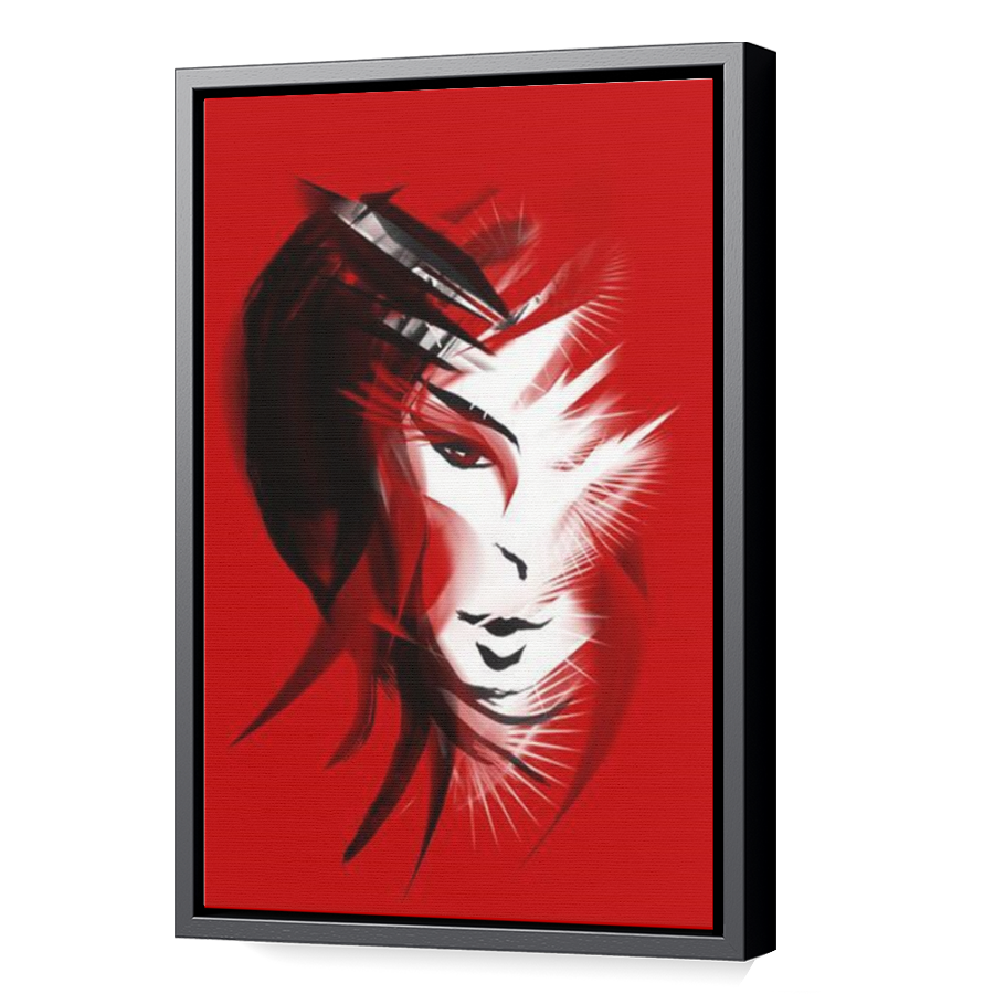 Thumbnail for Canvas - Black Floating Frame