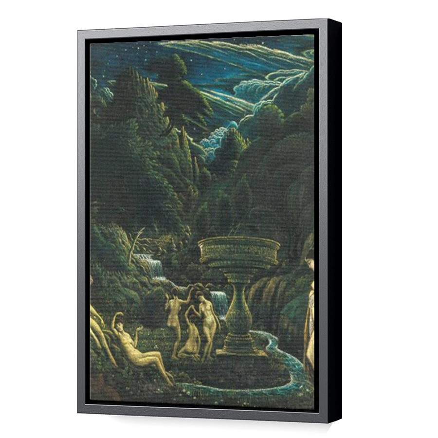 Thumbnail for Canvas - Black Floating Frame
