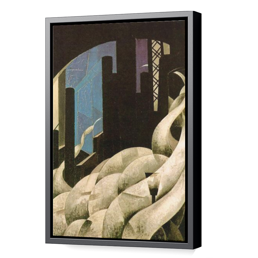 Thumbnail for Canvas - Black Floating Frame