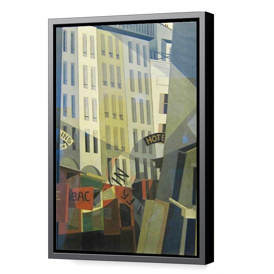 Thumbnail for Canvas - Black Floating Frame