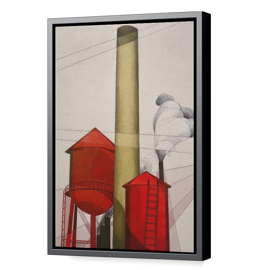 Thumbnail for Canvas - Black Floating Frame