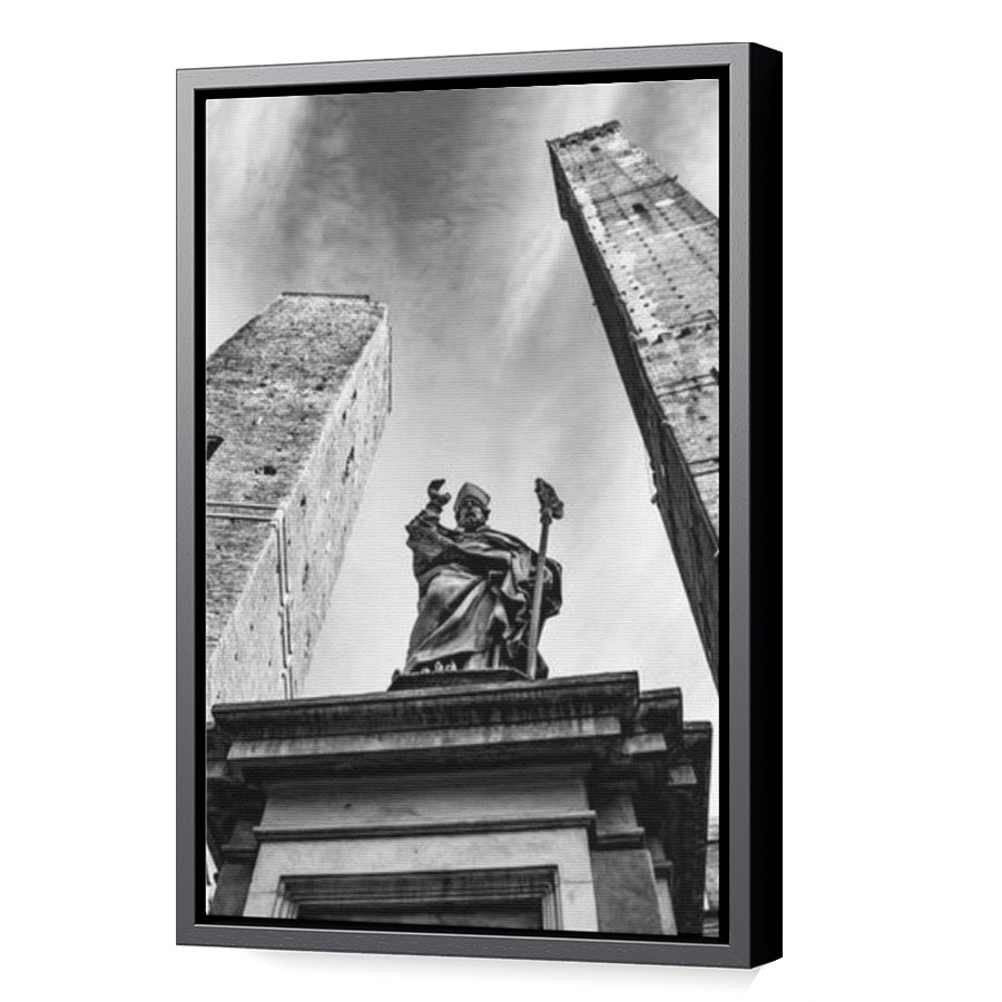 Thumbnail for Canvas - Black Floating Frame