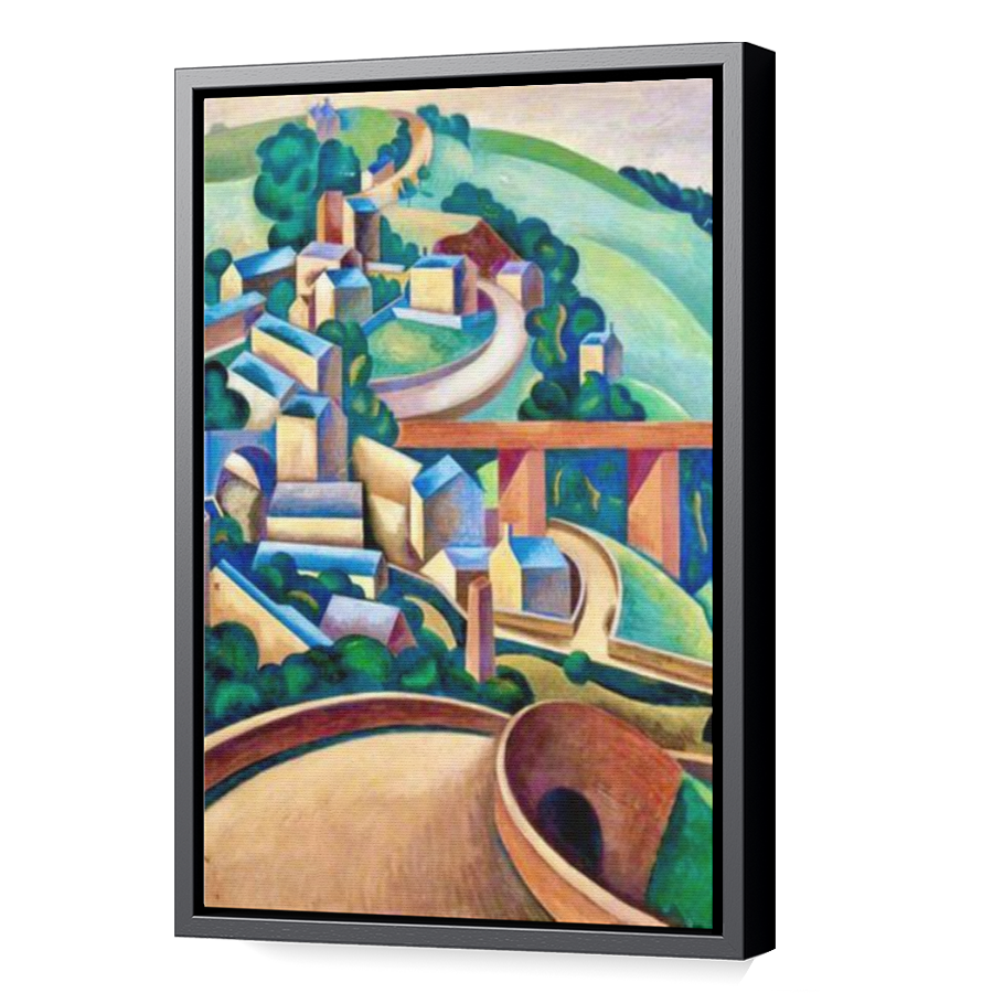 Thumbnail for Canvas - Black Floating Frame