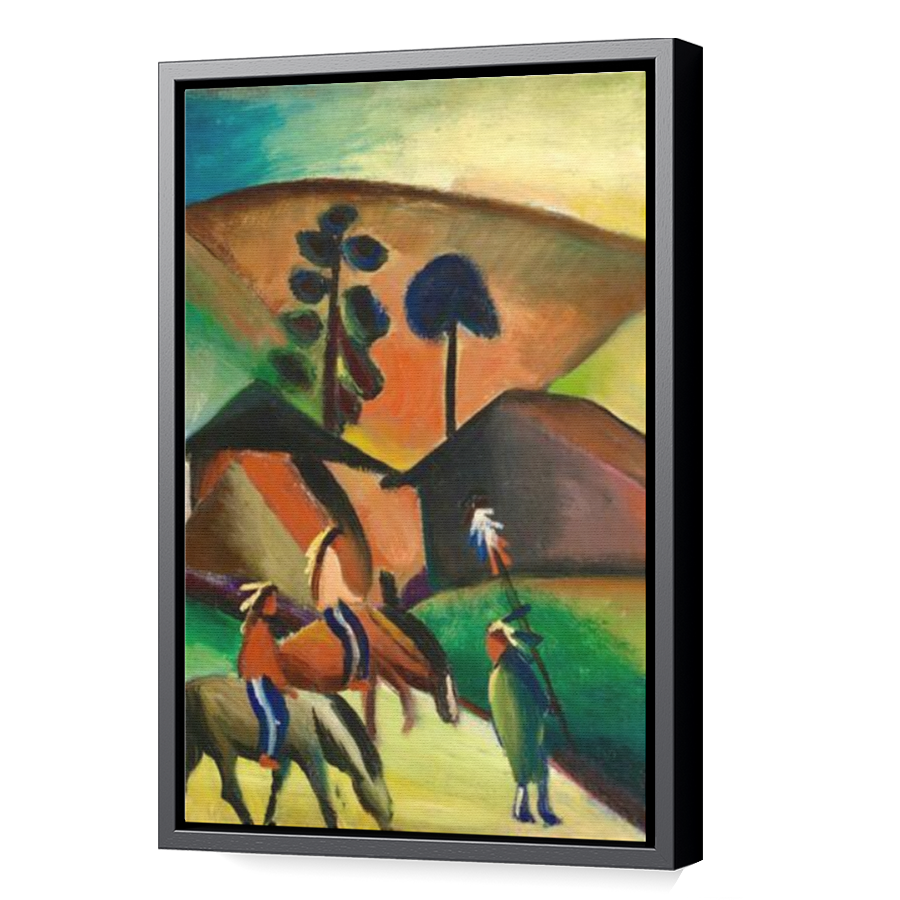 Thumbnail for Canvas - Black Floating Frame