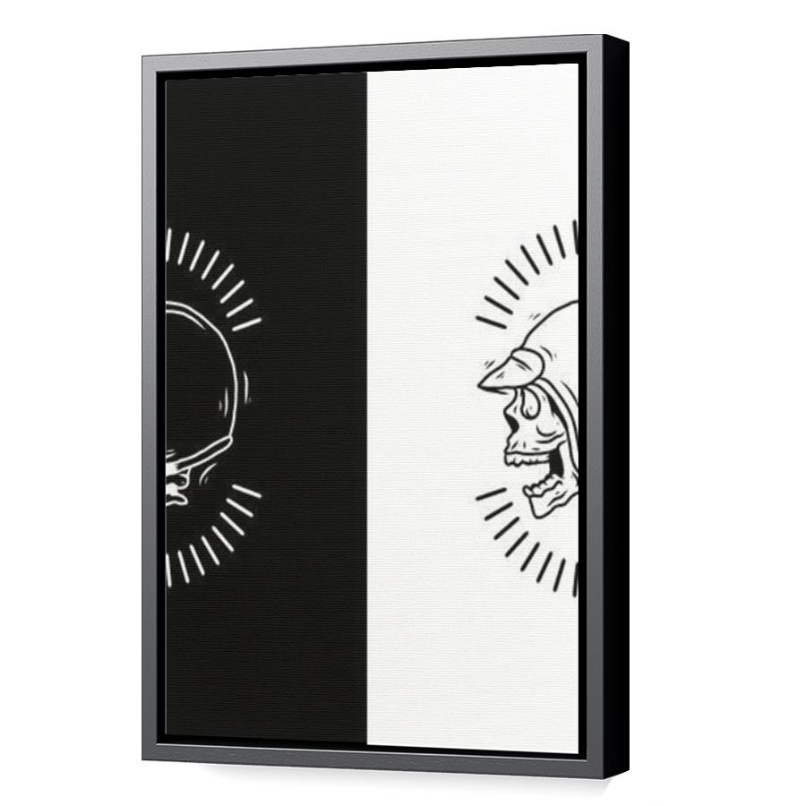 Thumbnail for Canvas - Black Floating Frame