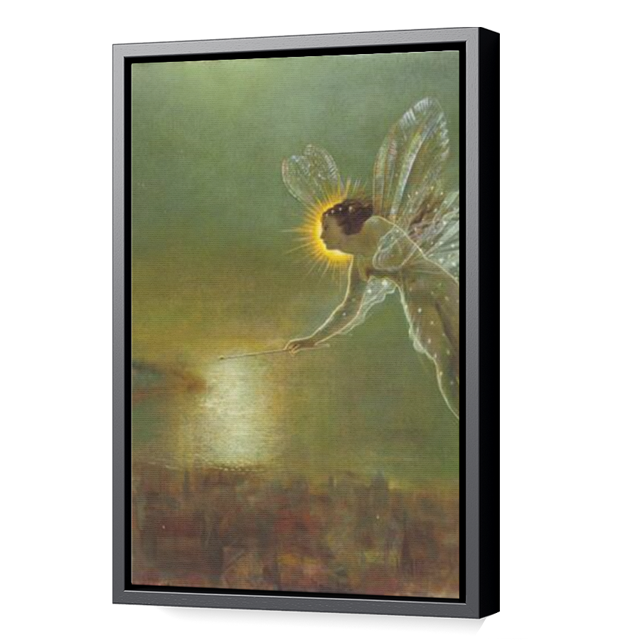 Thumbnail for Canvas - Black Floating Frame