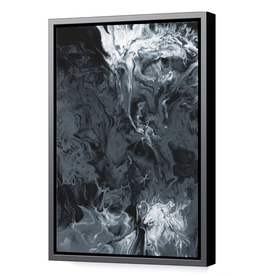 Thumbnail for Canvas - Black Floating Frame