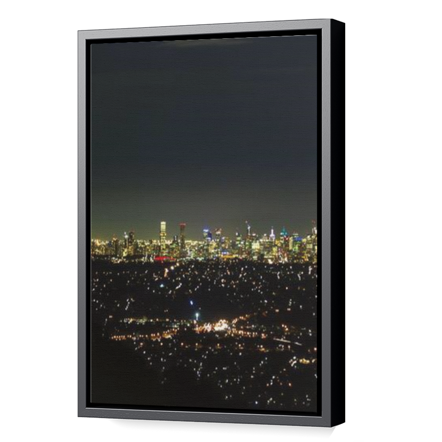 Thumbnail for Canvas - Black Floating Frame