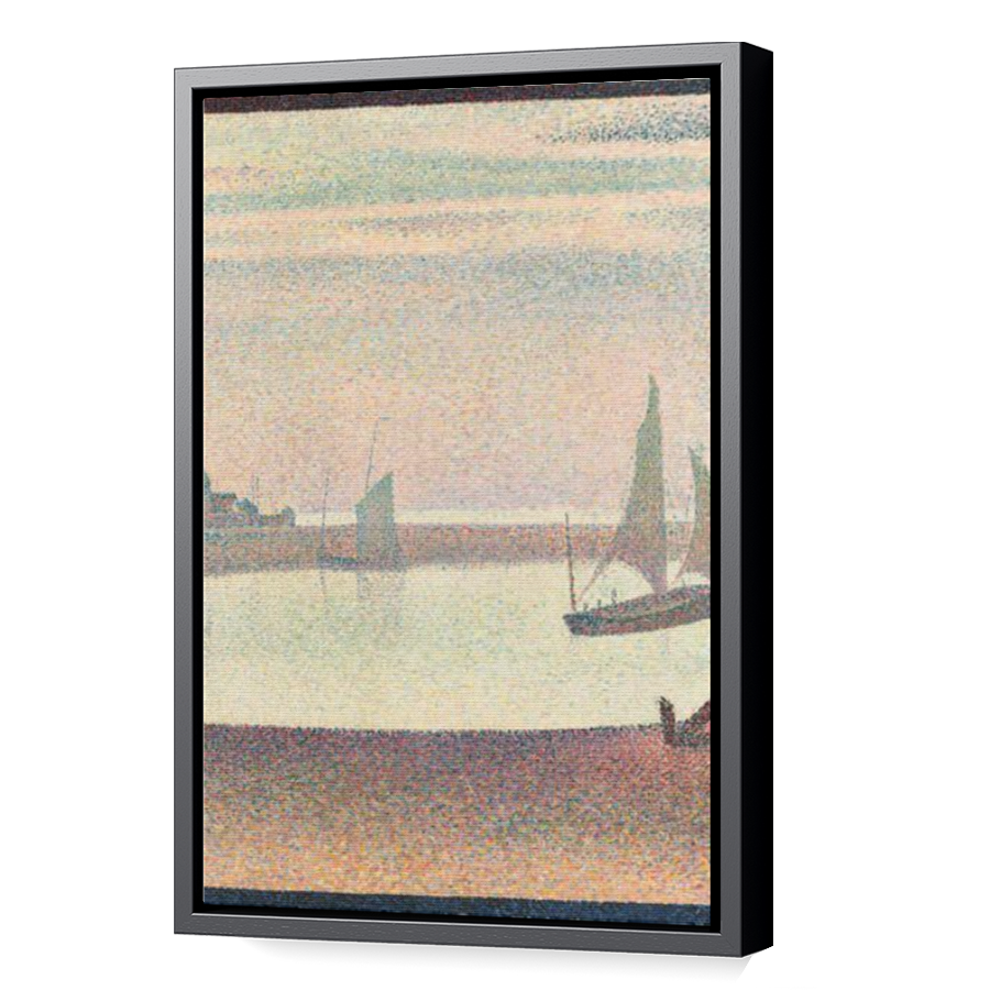 Thumbnail for Canvas - Black Floating Frame