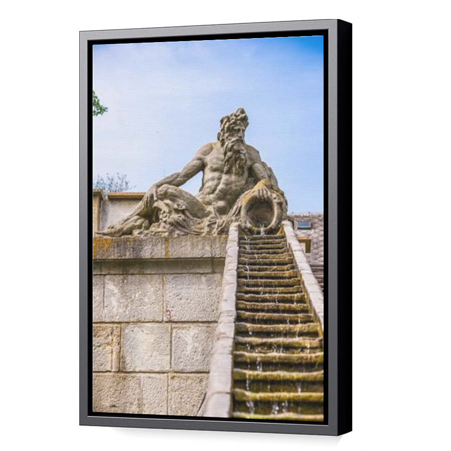 Thumbnail for Canvas - Black Floating Frame