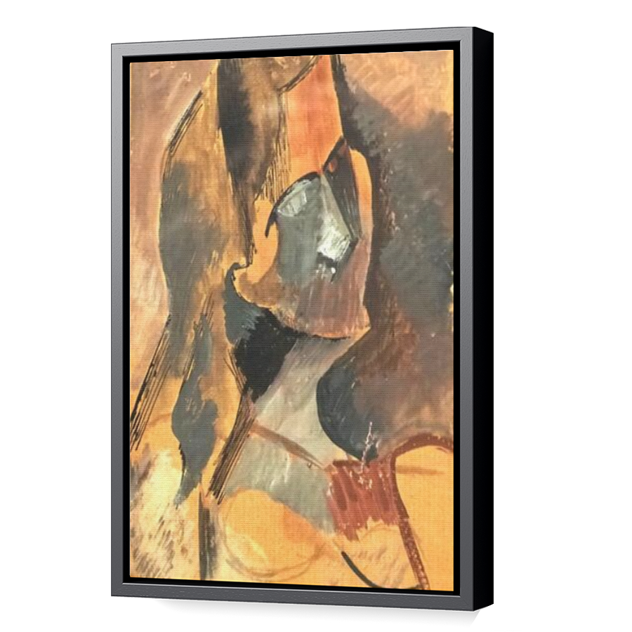 Thumbnail for Canvas - Black Floating Frame