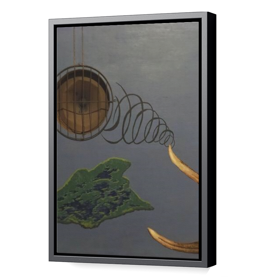 Thumbnail for Canvas - Black Floating Frame