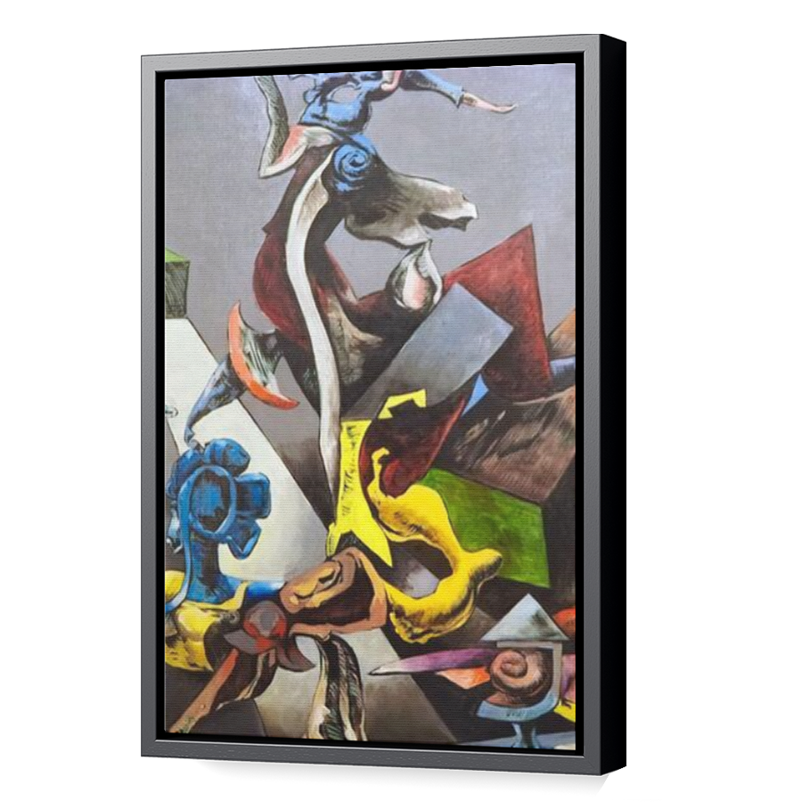 Thumbnail for Canvas - Black Floating Frame