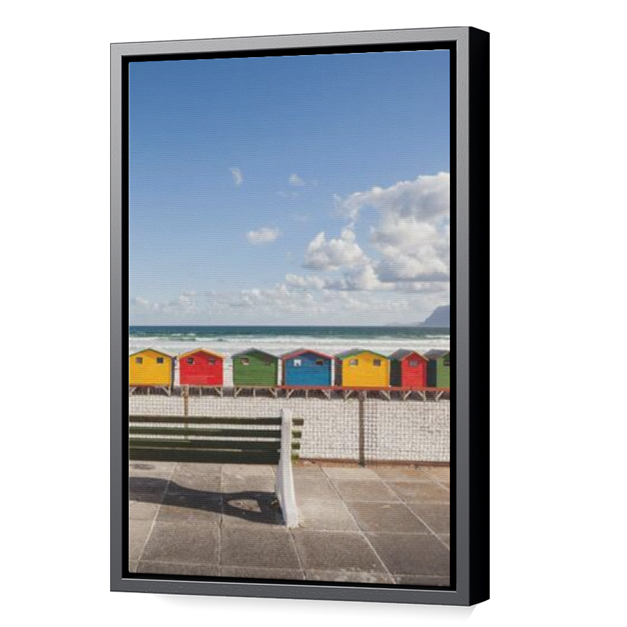 Thumbnail for Canvas - Black Floating Frame