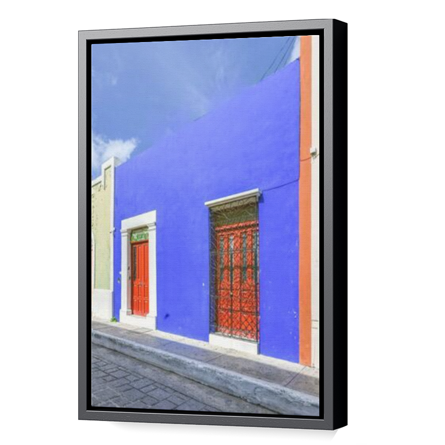 Thumbnail for Canvas - Black Floating Frame