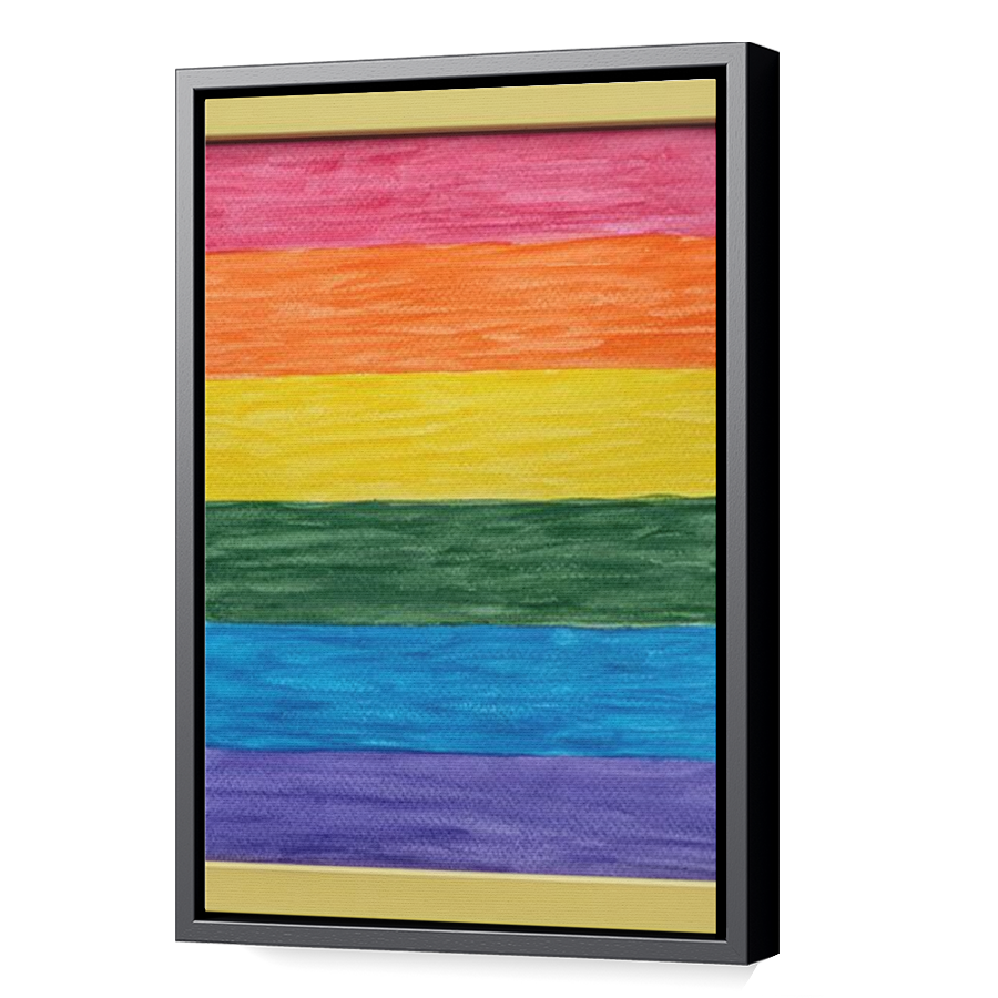 Thumbnail for Canvas - Black Floating Frame