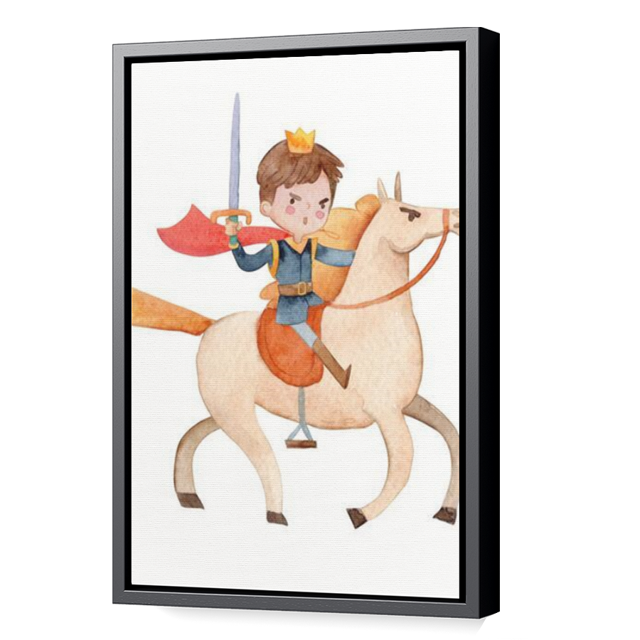 Thumbnail for Canvas - Black Floating Frame