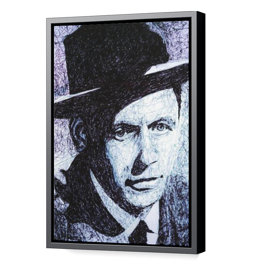 Thumbnail for Canvas - Black Floating Frame