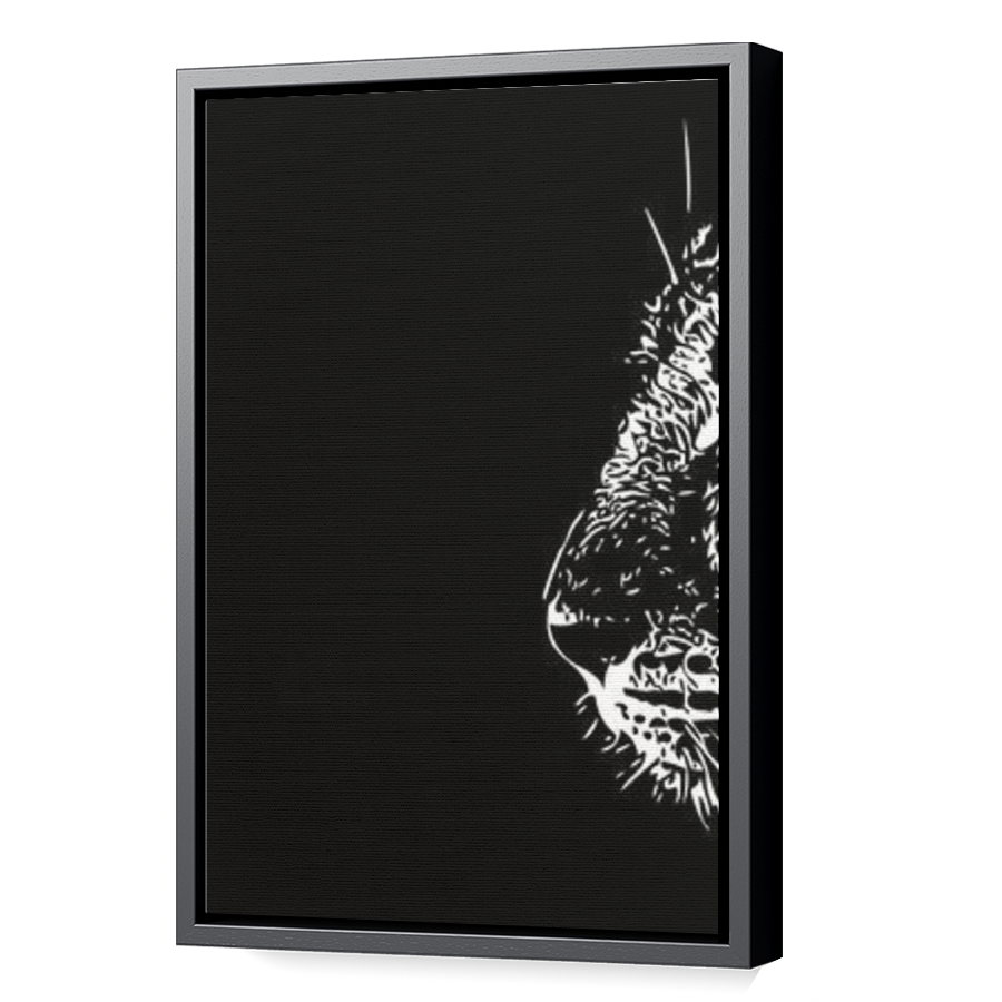 Thumbnail for Canvas - Black Floating Frame