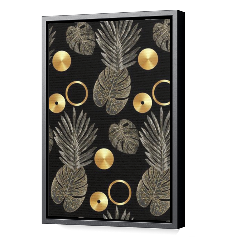 Thumbnail for Canvas - Black Floating Frame