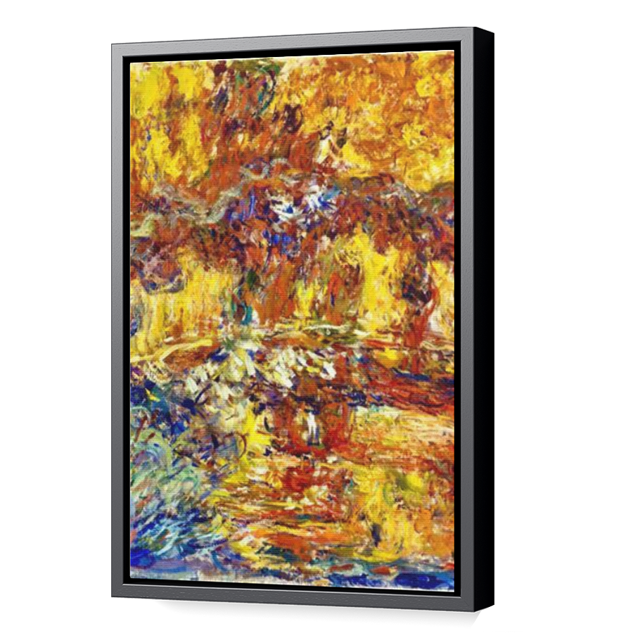 Thumbnail for Canvas - Black Floating Frame