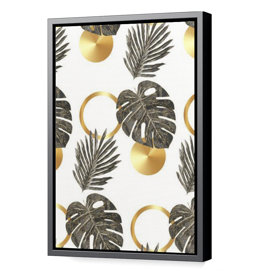 Thumbnail for Canvas - Black Floating Frame