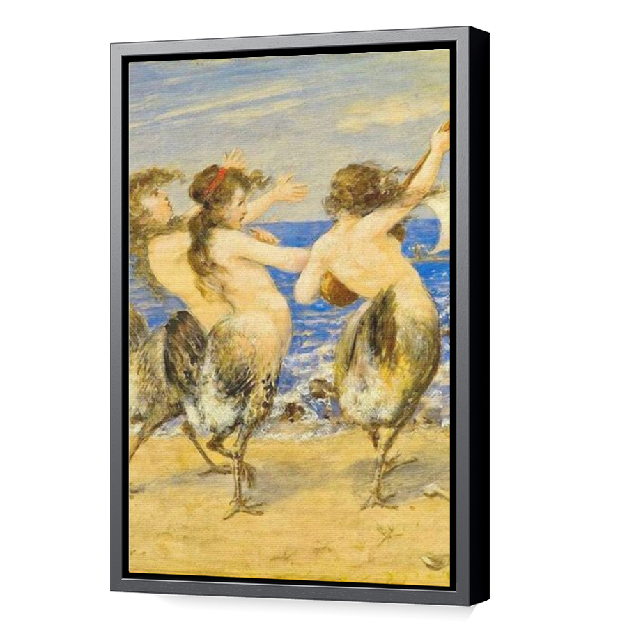 Thumbnail for Canvas - Black Floating Frame