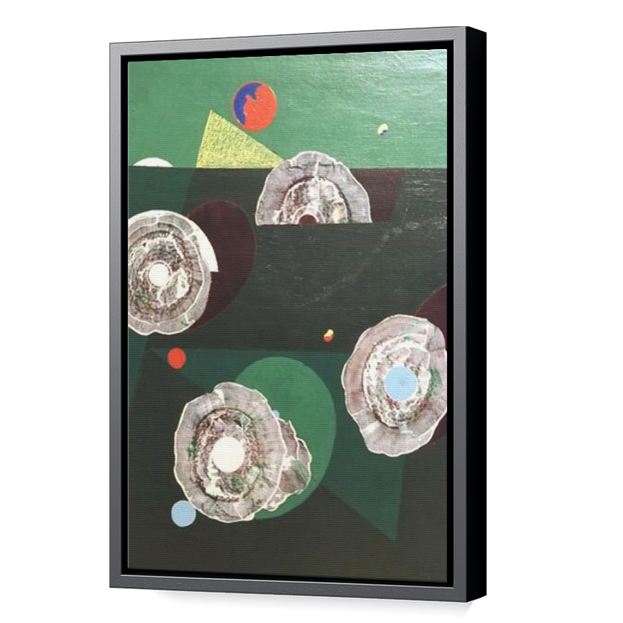 Thumbnail for Canvas - Black Floating Frame