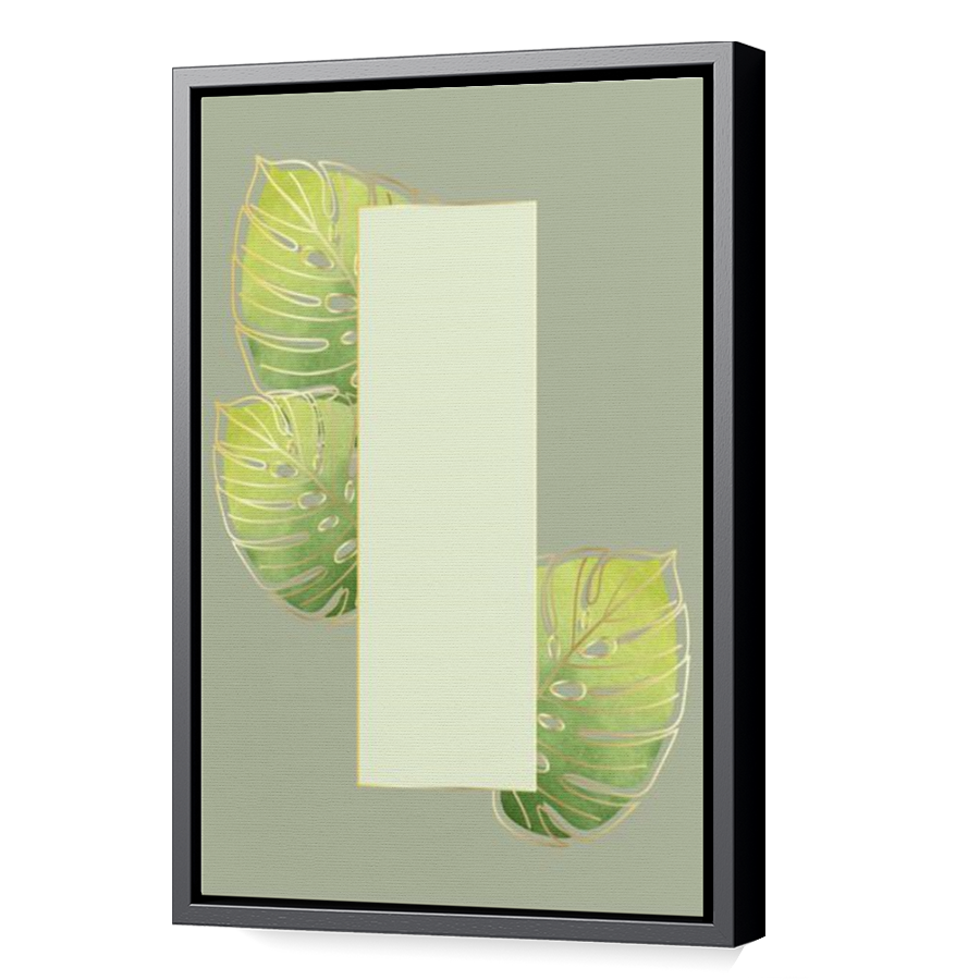 Thumbnail for Canvas - Black Floating Frame