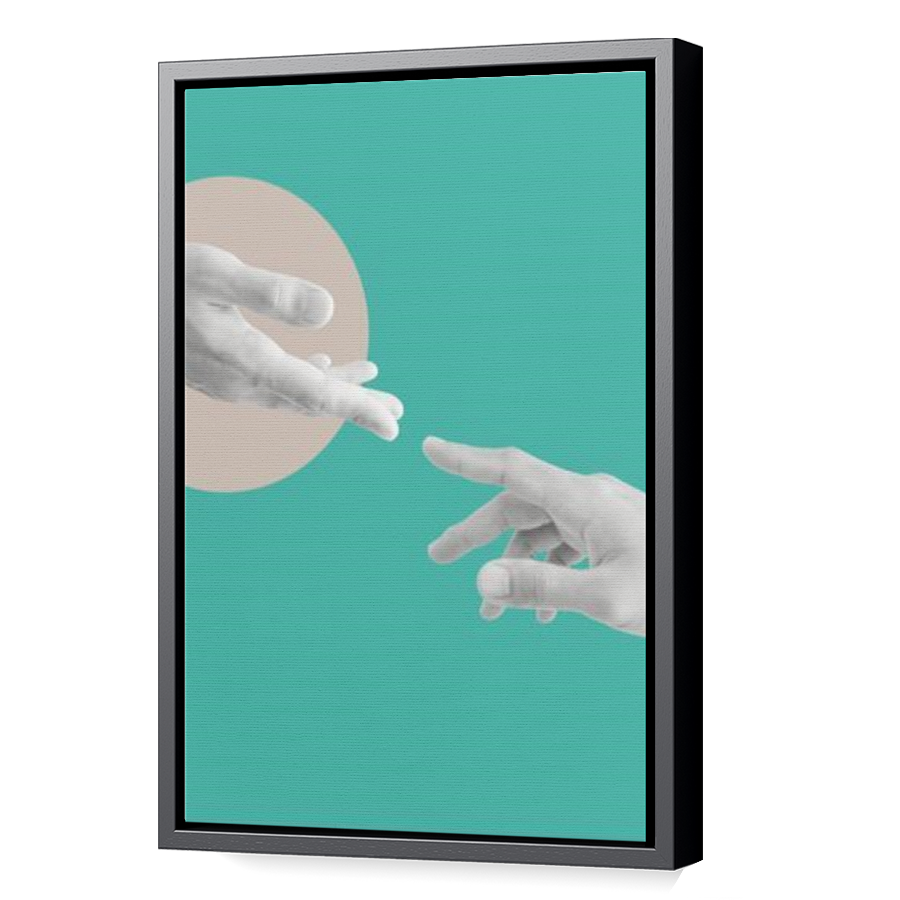 Thumbnail for Canvas - Black Floating Frame