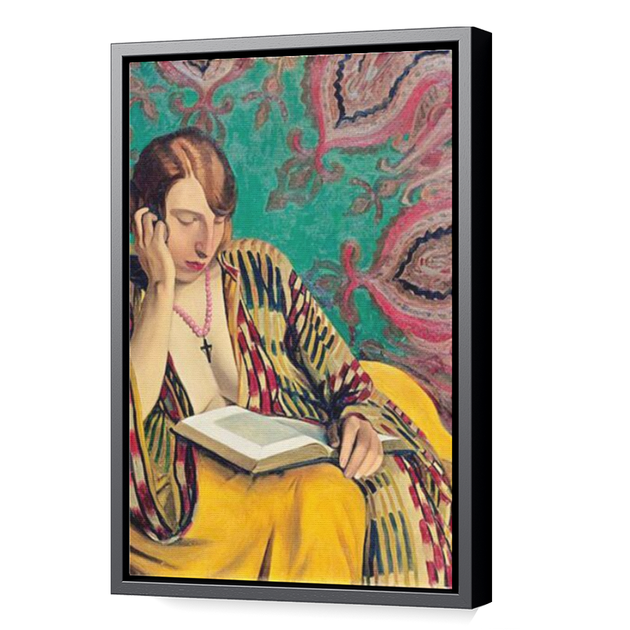 Thumbnail for Canvas - Black Floating Frame