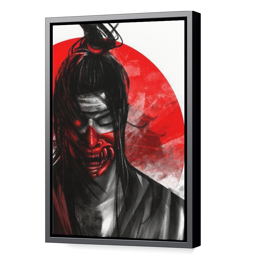 Thumbnail for Canvas - Black Floating Frame