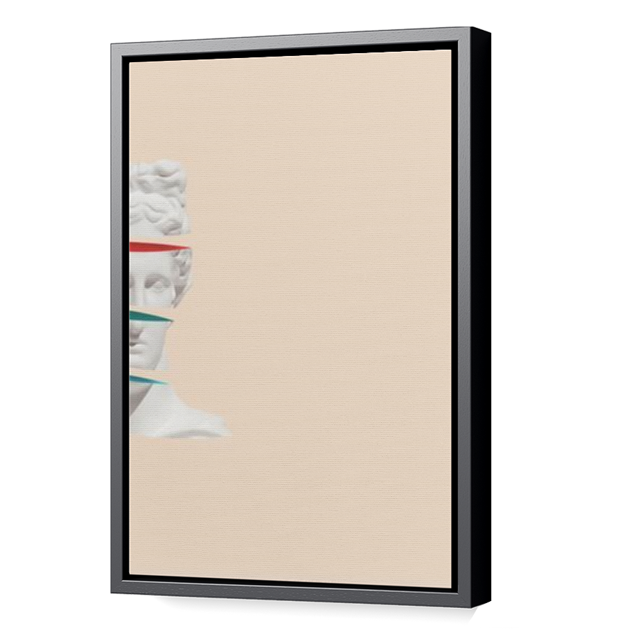 Thumbnail for Canvas - Black Floating Frame