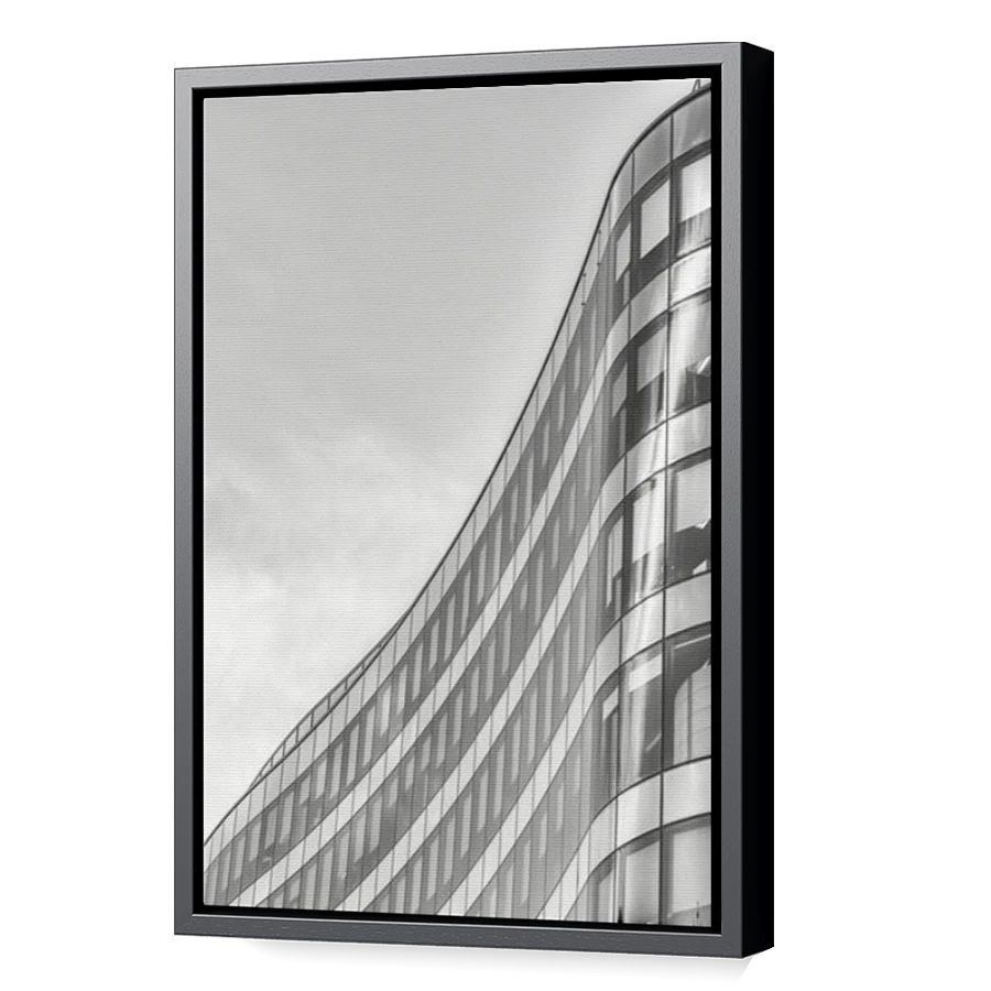 Thumbnail for Canvas - Black Floating Frame