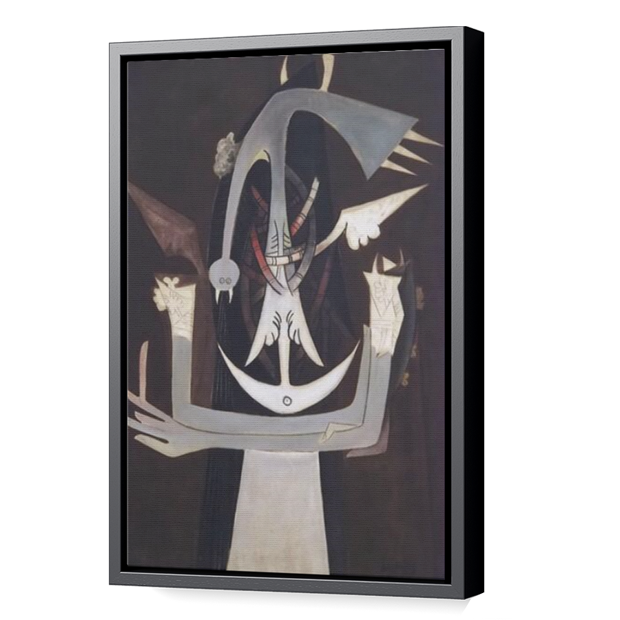 Thumbnail for Canvas - Black Floating Frame