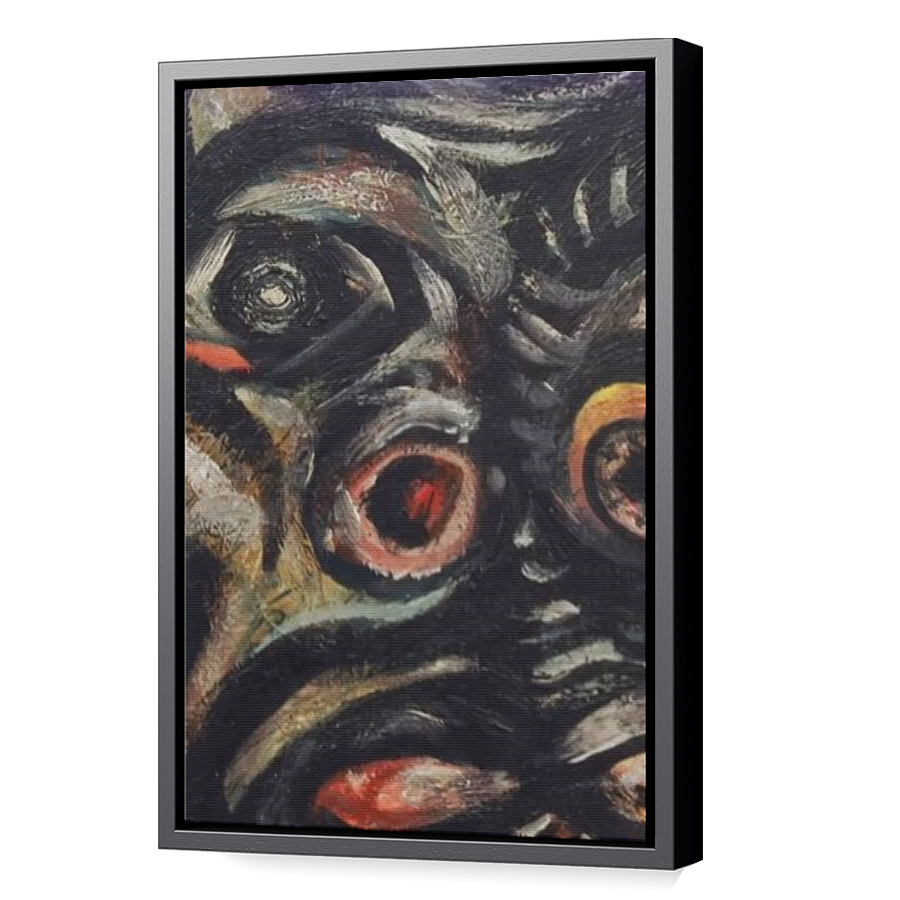 Thumbnail for Canvas - Black Floating Frame