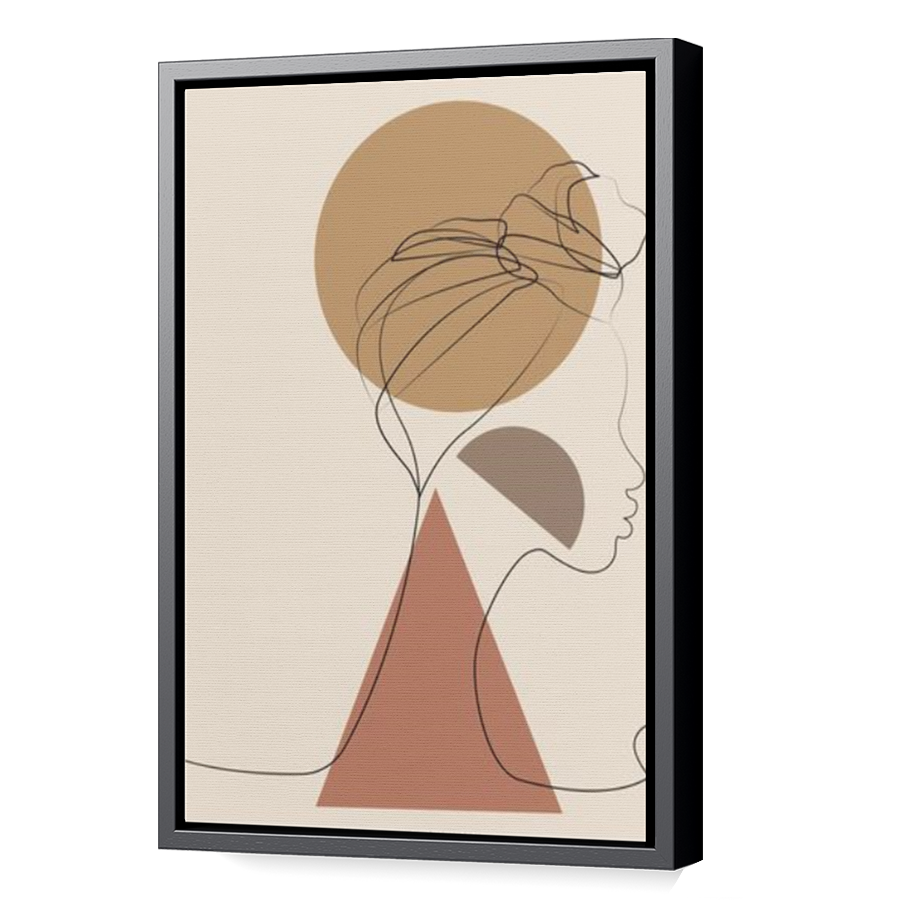 Thumbnail for Canvas - Black Floating Frame
