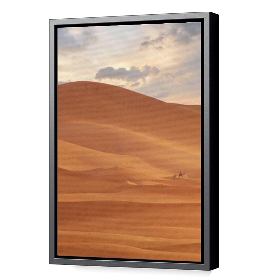 Thumbnail for Canvas - Black Floating Frame