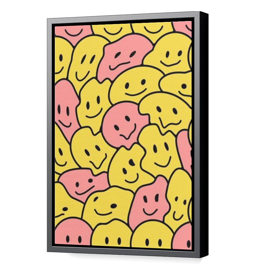 Thumbnail for Canvas - Black Floating Frame