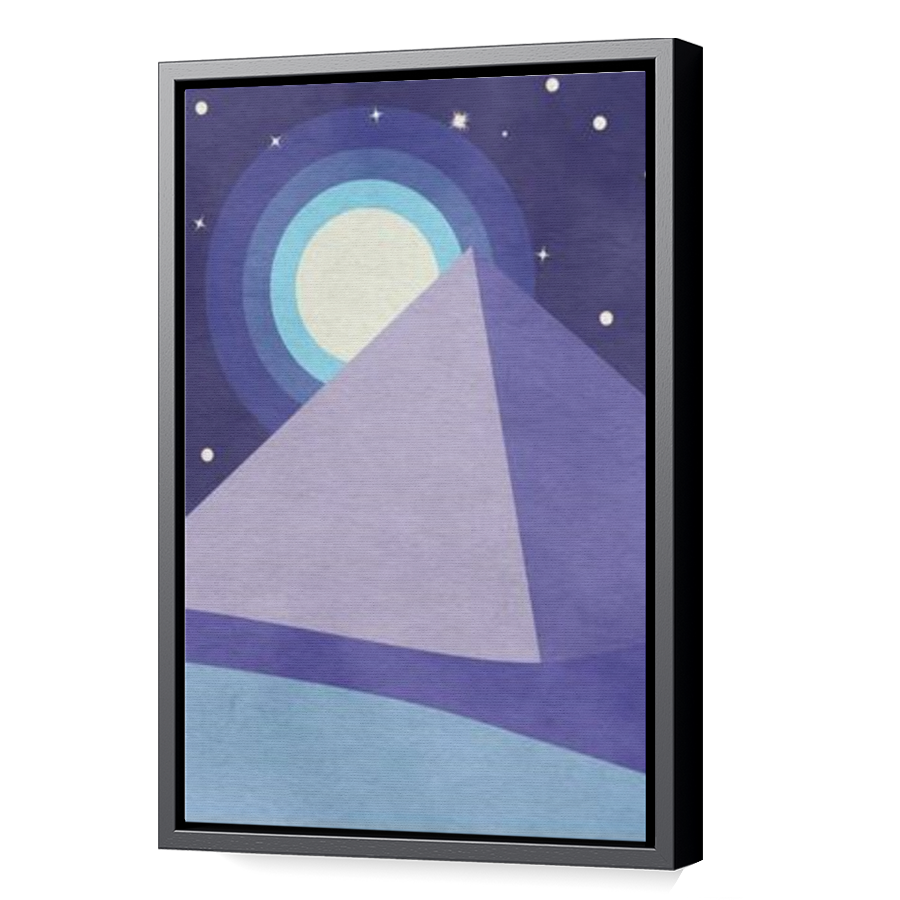 Thumbnail for Canvas - Black Floating Frame