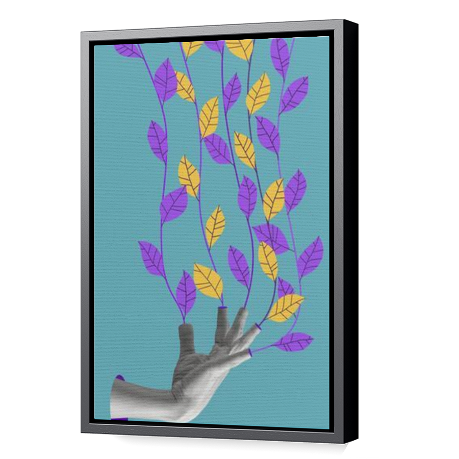 Thumbnail for Canvas - Black Floating Frame