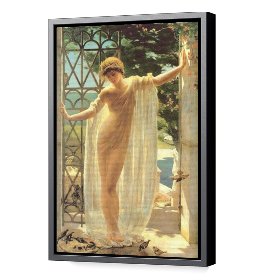 Thumbnail for Canvas - Black Floating Frame