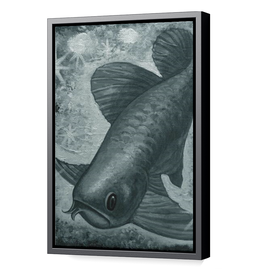 Thumbnail for Canvas - Black Floating Frame