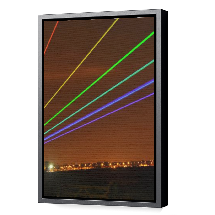 Thumbnail for Canvas - Black Floating Frame